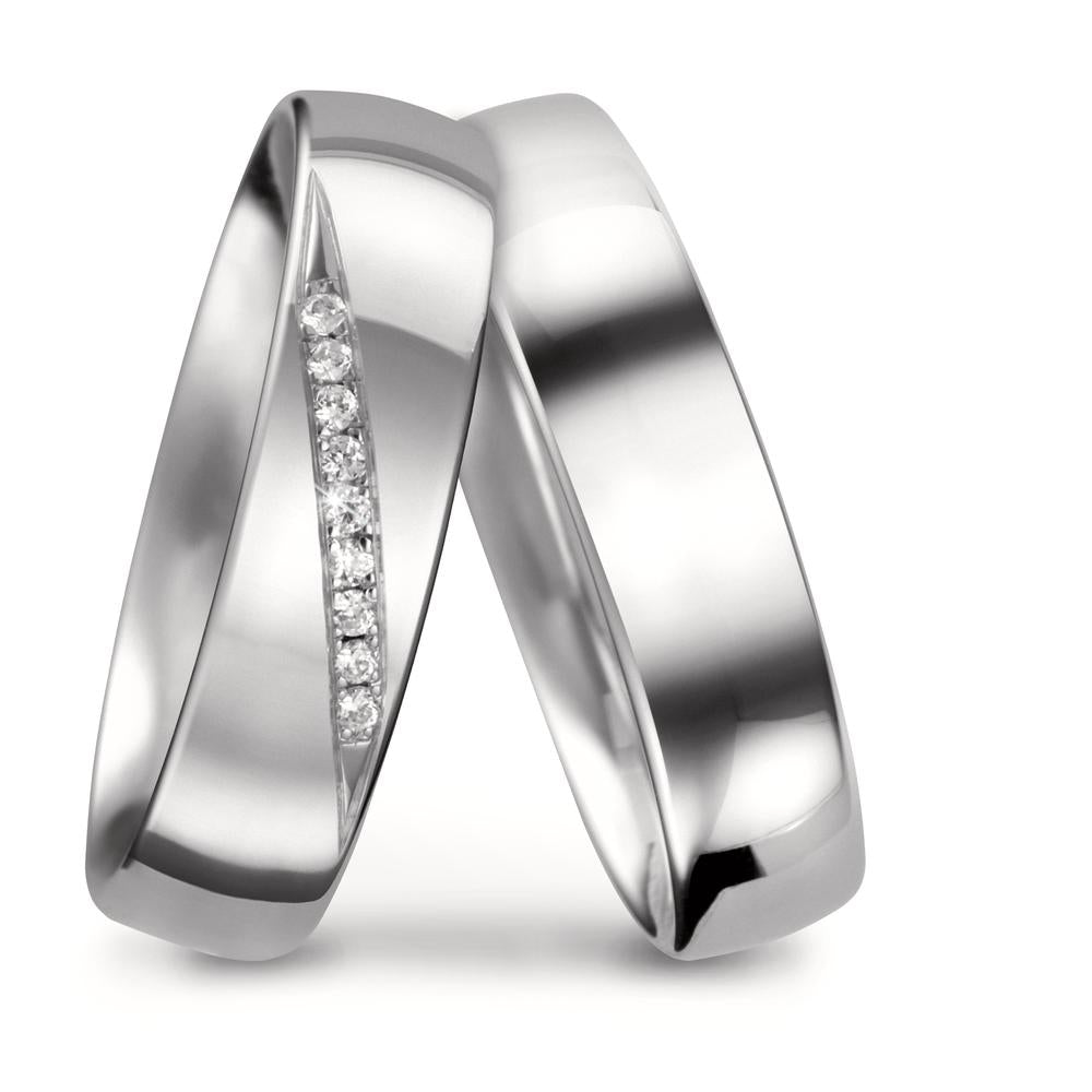 Partnerring 750/18K witgoud