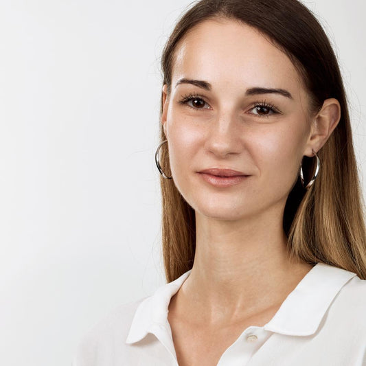 Oorringen creolen Zilver Gerhodineerd