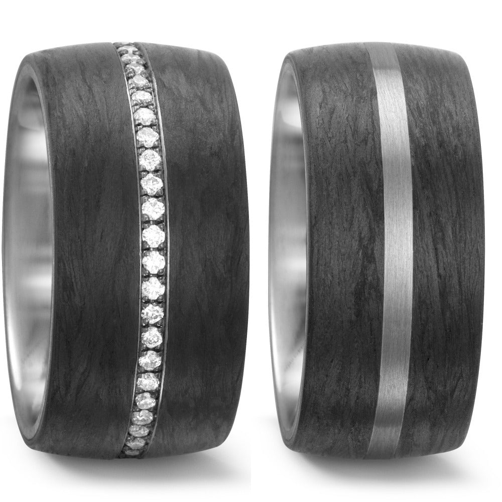 Ring 950 Palladium, Carbon