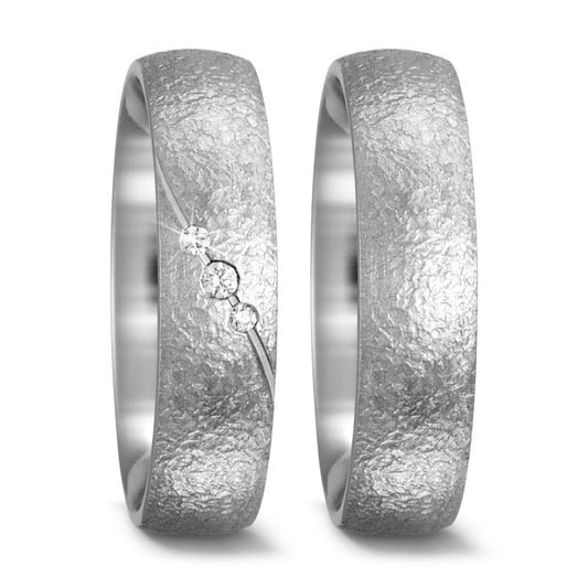 Partnerring 750/18K witgoud