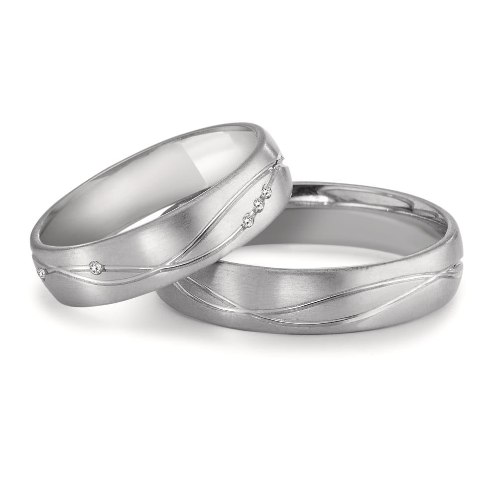 Partnerring 750/18K witgoud