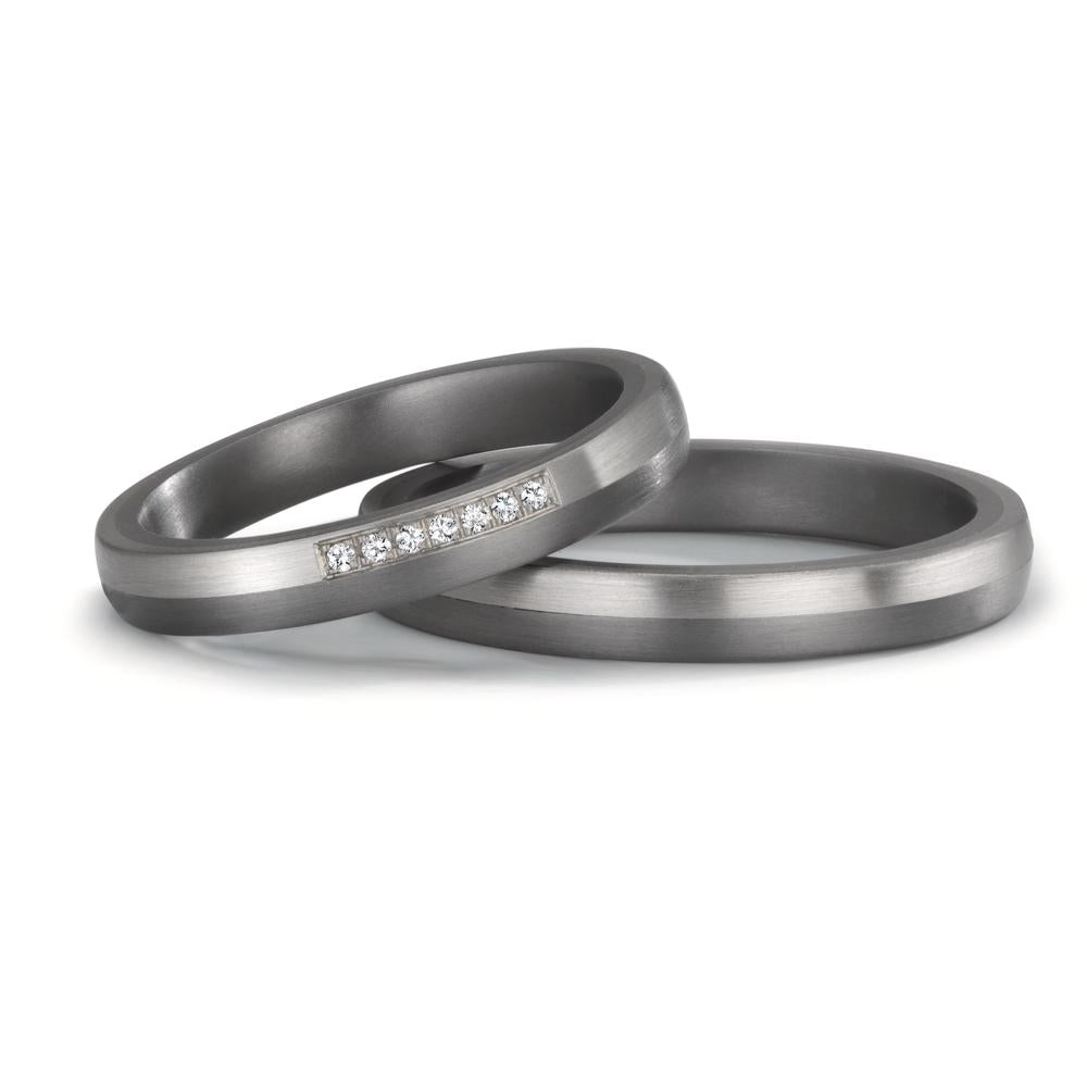 Partnerring 999 Tantaal, 950 Platina