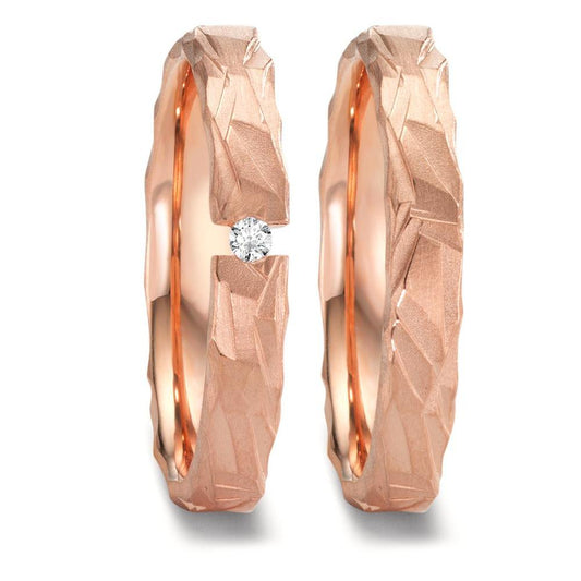 Partnerring 750/18K rood goud