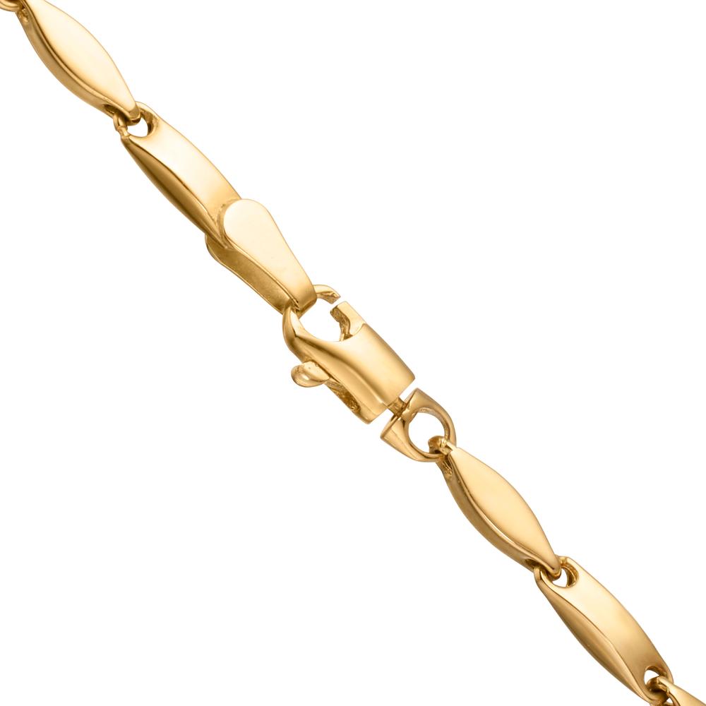 Collier 750/18K geel goud 45 cm