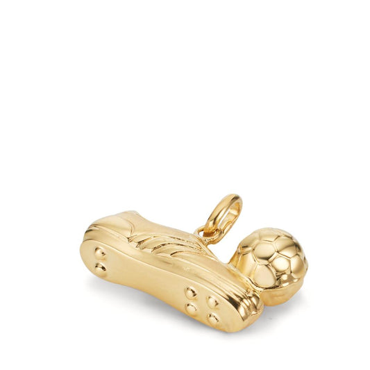 Hanger Zilver Geel Verguld Voetbal