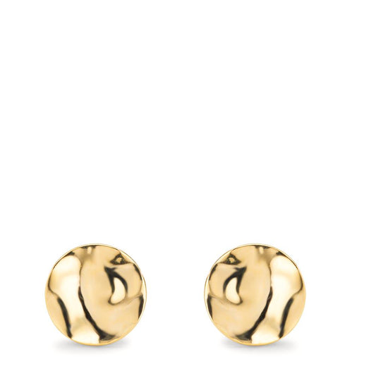 Oorknoppen 375/9K geel goud Ø9 mm