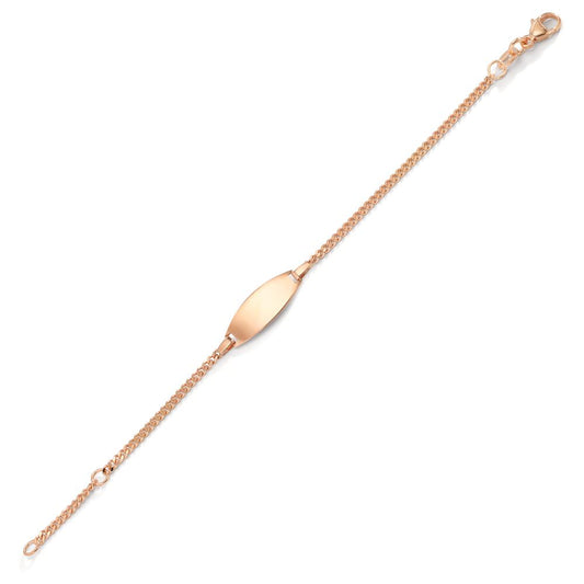 Graveer armband 750/18K rood goud 12-14 cm