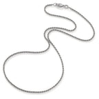 Halsketting Zilver Gepatineerd