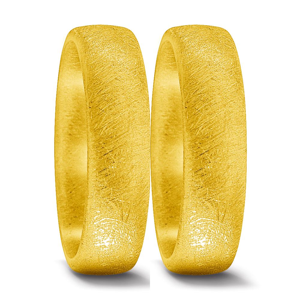 Partnerring 750/18K geel goud