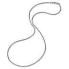 Halsketting Zilver Gerhodineerd 40 cm