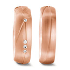 Partnerring 750/18K roségoud