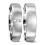Partnerring 750/18K witgoud