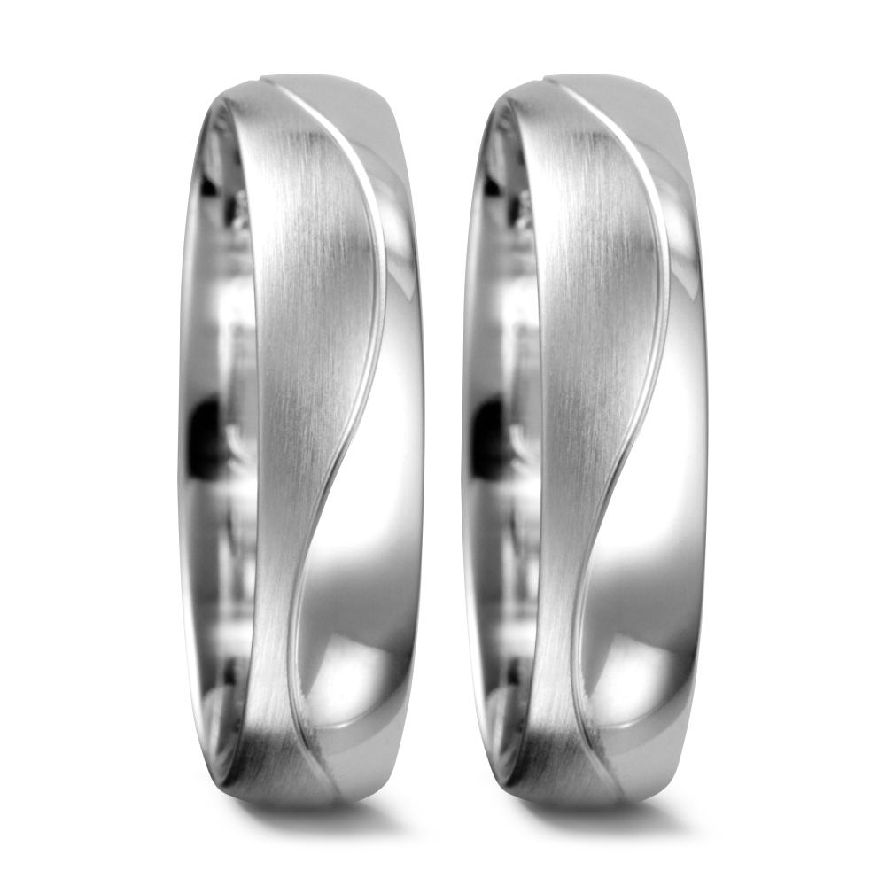 Partnerring 750/18K witgoud