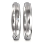 Partnerring 750/18K witgoud