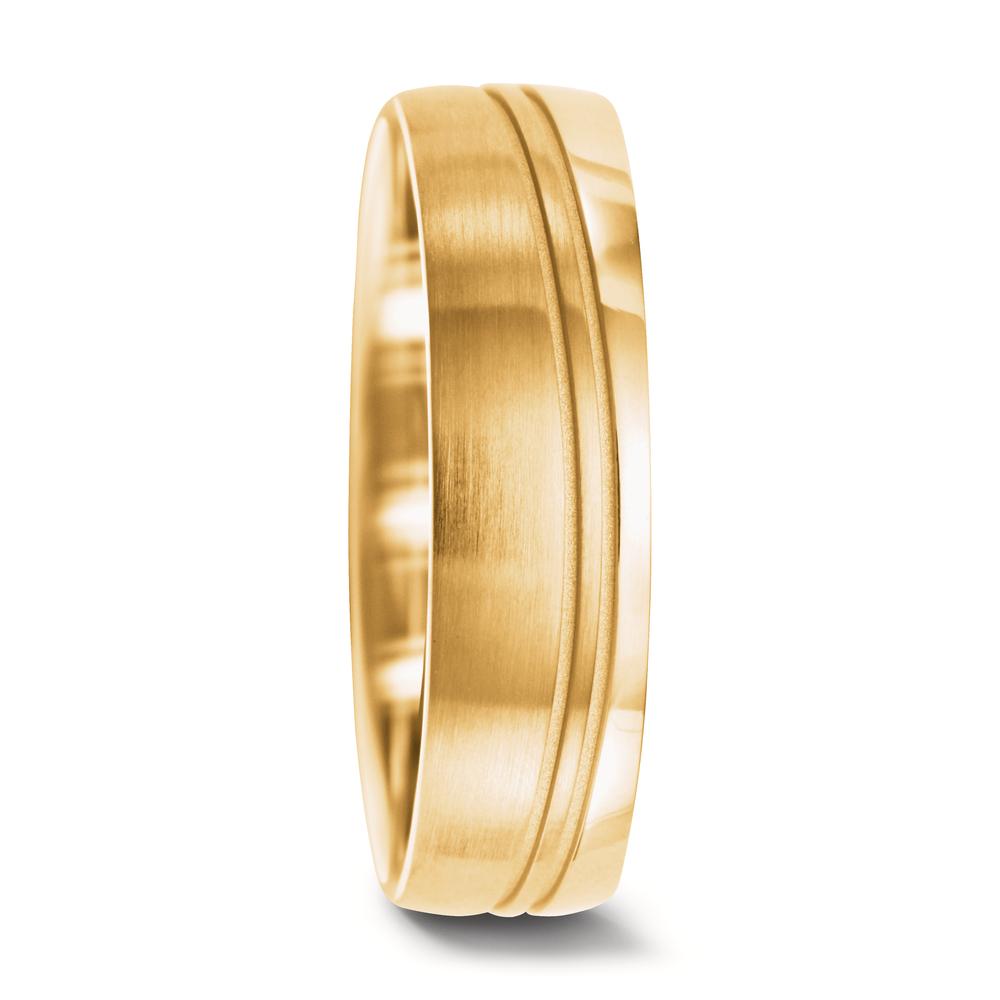 Partnerring 750/18K geel goud