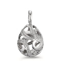 Hanger 750/18K witgoud Diamant 0.30 ct, 62 Steen, w-si