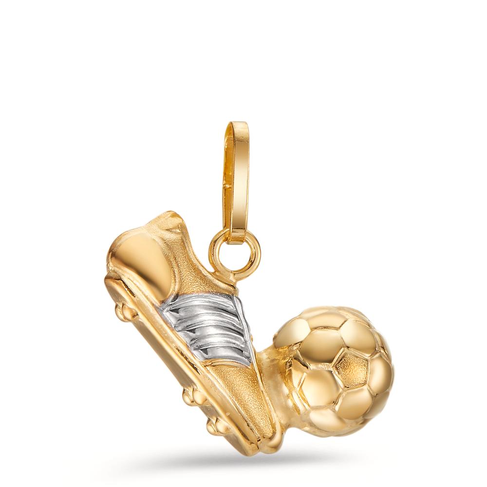 Hanger 375/9K geel goud Voetbal Ø6 mm