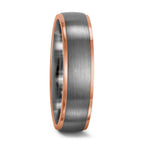 Ring 950 Palladium, 750/18K rood goud