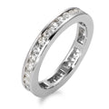 Memory ring 750/18K witgoud Moissaniet