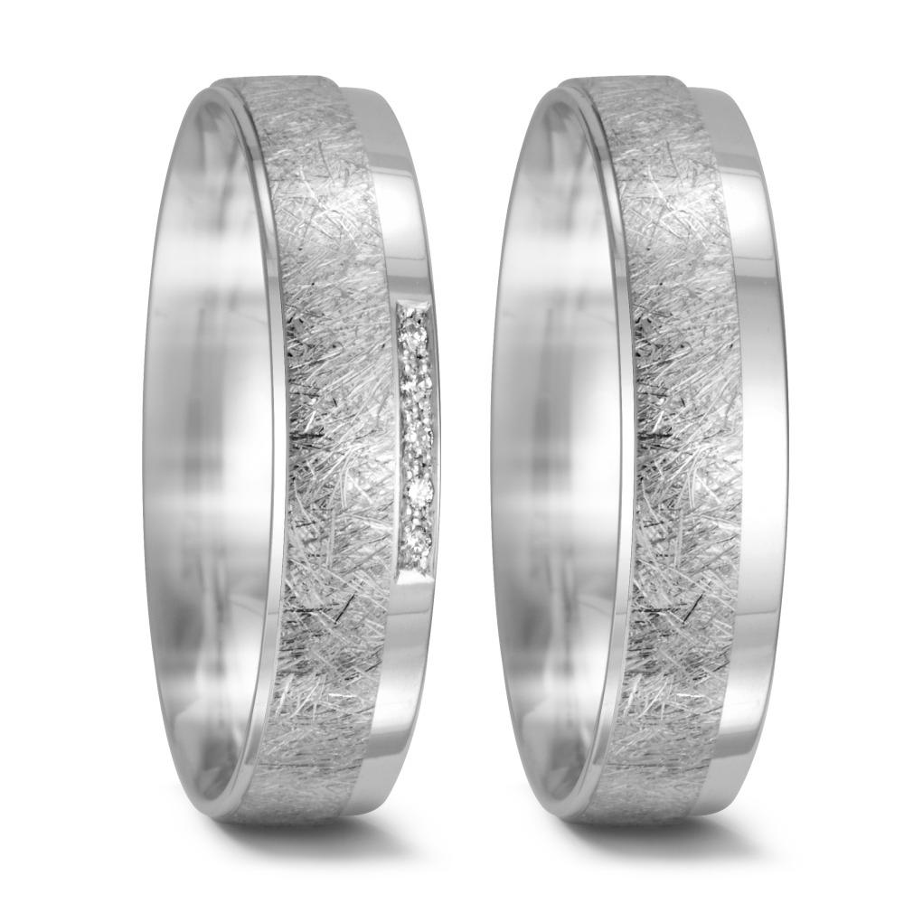 Partnerring 750/18K witgoud