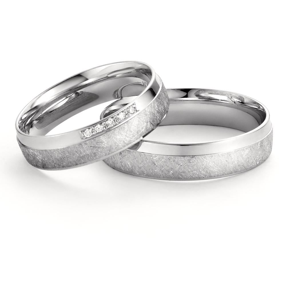 Partnerring 750/18K witgoud