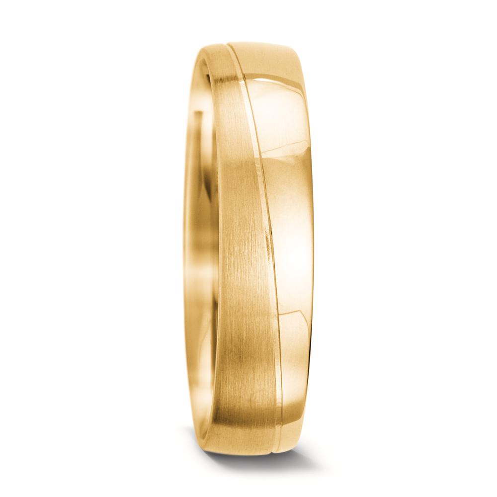 Partnerring 750/18K geel goud