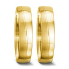 Partnerring 750/18K geel goud