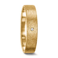 Partnerring 750/18K geel goud Diamant 0.008 ct, tw-vsi