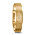 Partnerring 750/18K geel goud Diamant 0.008 ct, tw-vsi