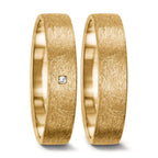 Partnerring 750/18K geel goud