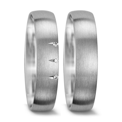 Partnerring 750/18K witgoud