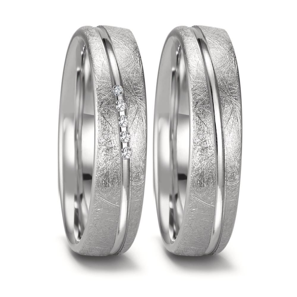 Partnerring 750/18K witgoud