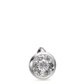Hanger 750/18K witgoud Diamant wit, 0.20 ct, [Brillant], w-si Ø5.5 mm