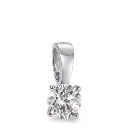 Hanger 750/18K witgoud Diamant wit, 0.25 ct, [Brillant], w-si