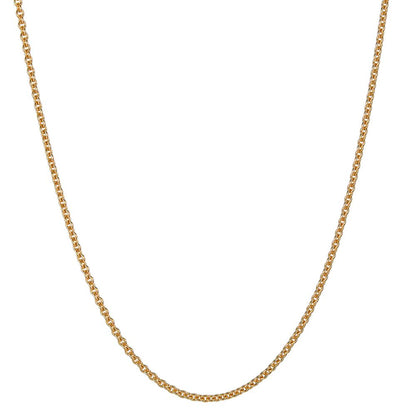 Halsketting 375/9K geel goud Ø1.3 mm