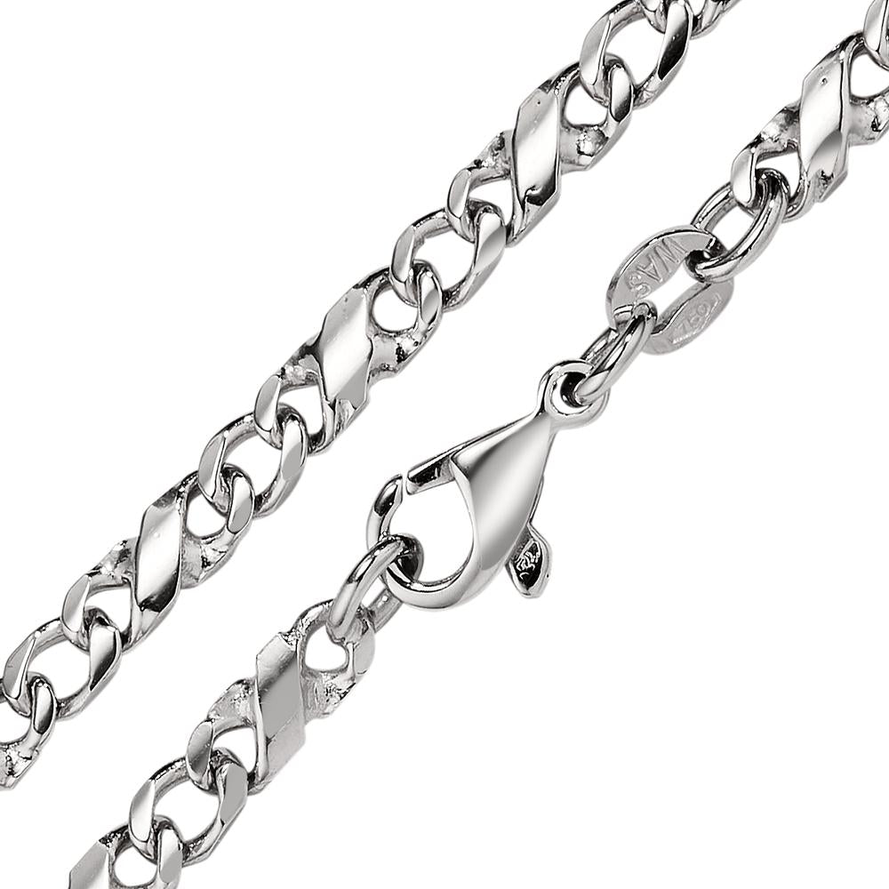 Armband 750/18K witgoud 22 cm