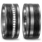 Ring 950 Palladium, Carbon