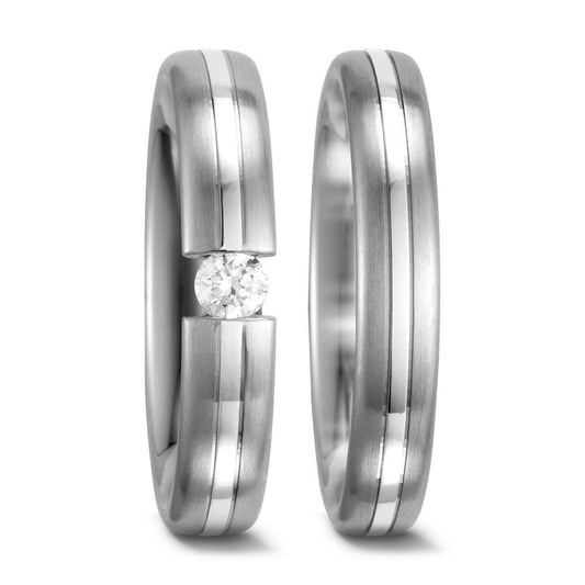 Partnerring 585/14K witgoud