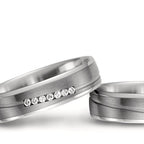 Partnerring 750/18K witgoud