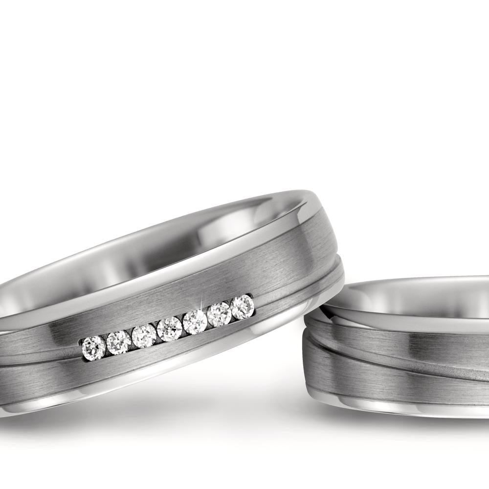 Partnerring 750/18K witgoud