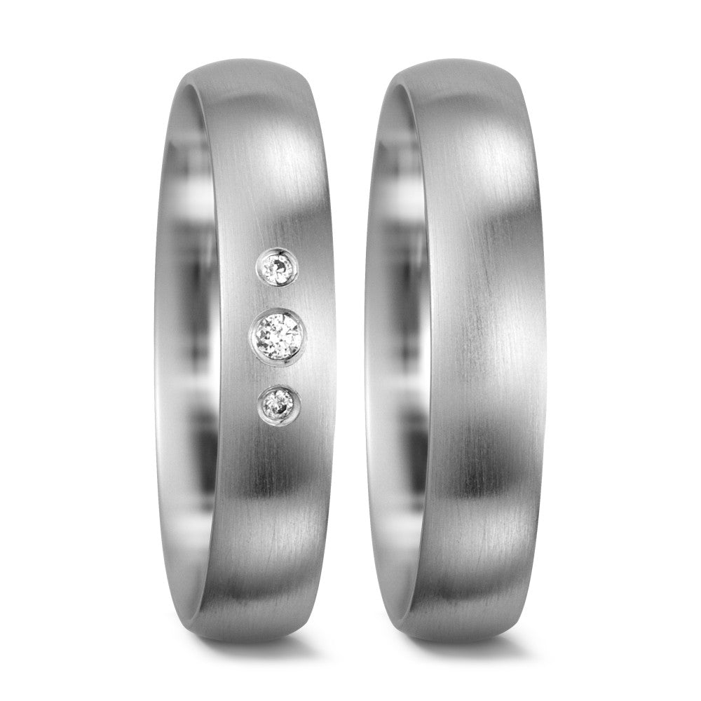 Partnerring 750/18K witgoud