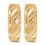 Partnerring 750/18K geel goud