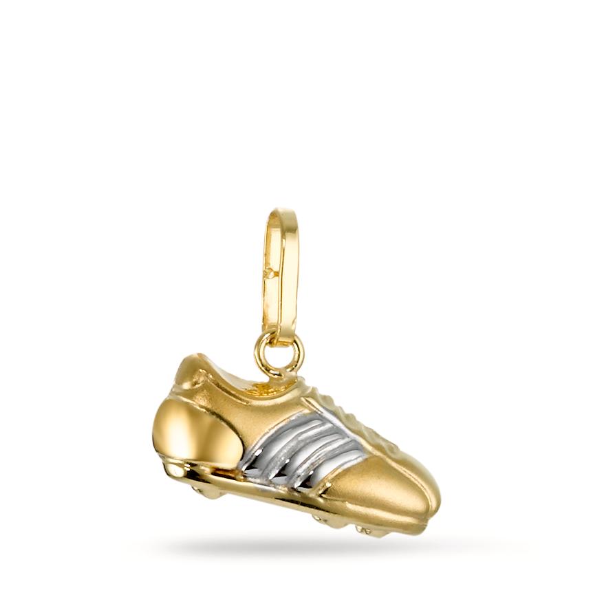 Hanger 375/9K geel goud, 375/9K witgoud Voetbal