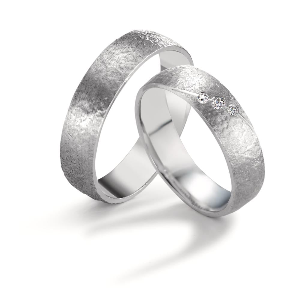 Partnerring 750/18K witgoud