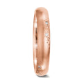Partnerring 750/18K roségoud Diamant wit, 0.045 ct, 9 Steen, tw-vsi