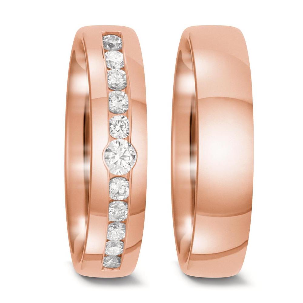 Partnerring 750/18K rood goud