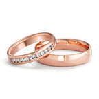 Partnerring 750/18K rood goud