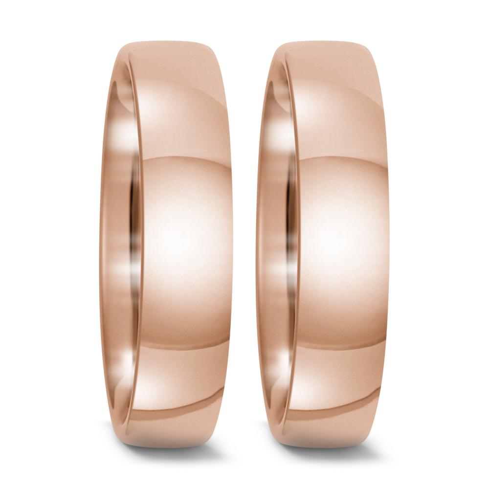 Partnerring 750/18K rood goud