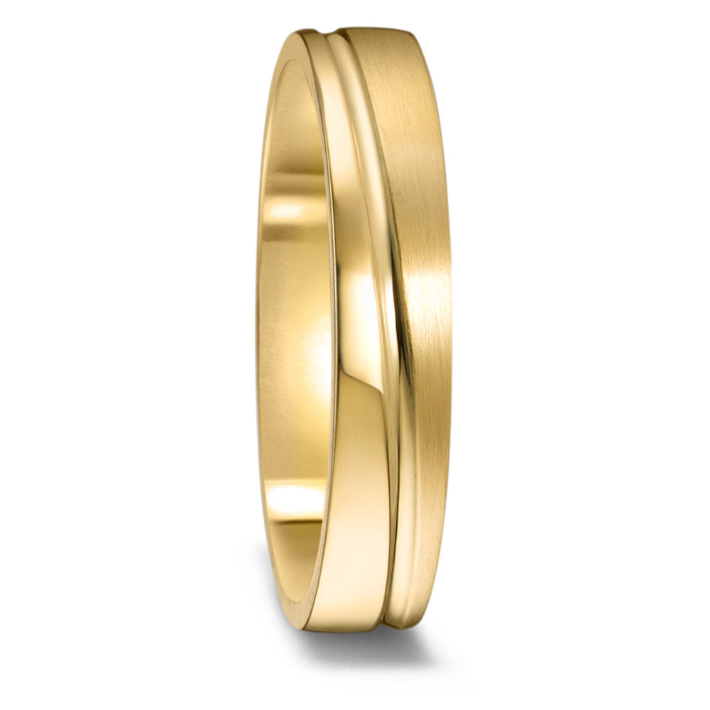 Partnerring 750/18K geel goud