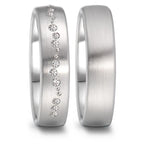 Partnerring 750/18K witgoud